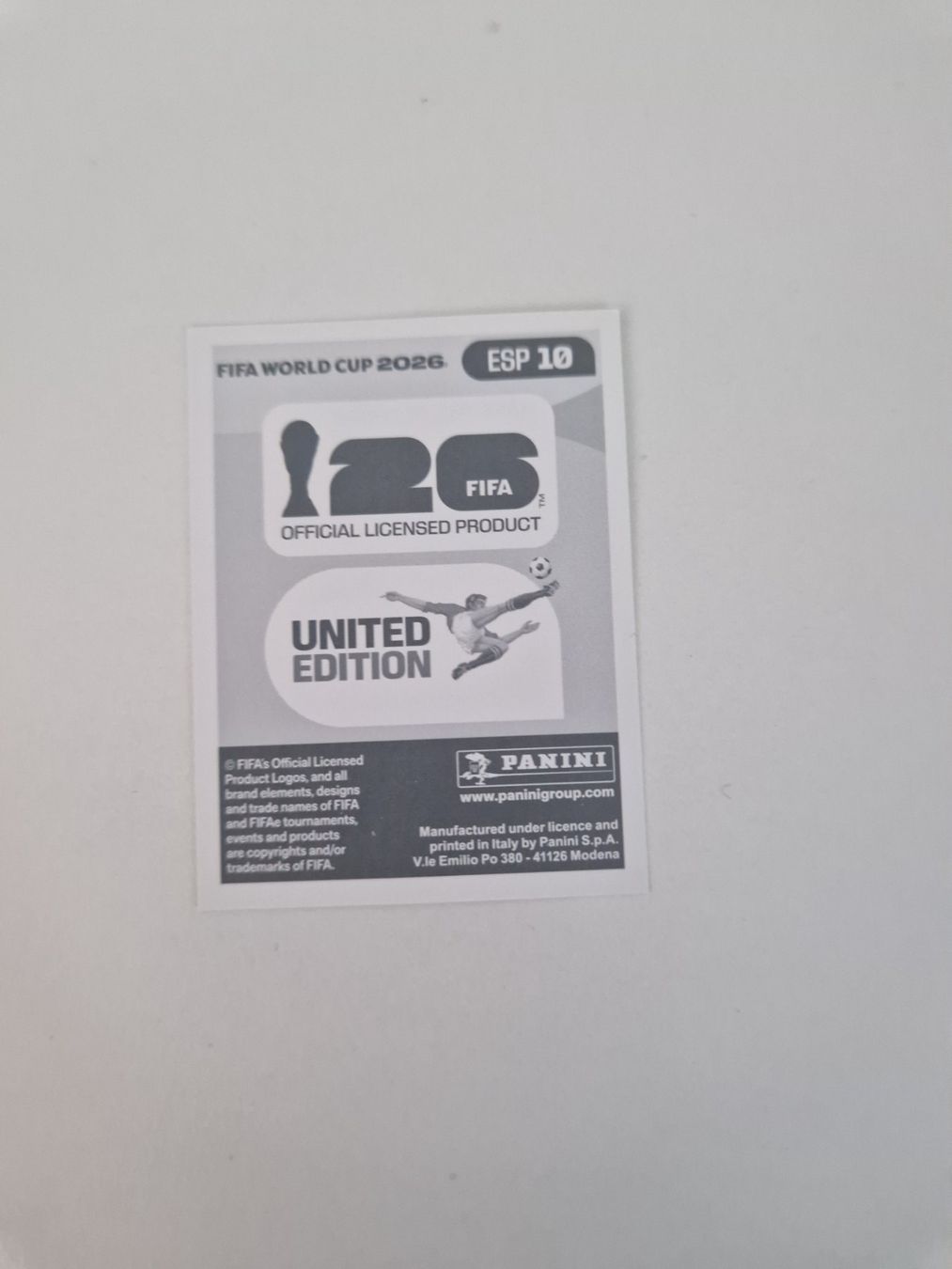 Panini Carte collezionabili: Panini Sticker ESP10 – Nuovo (secondo la descrizione) da Stüsslingen venduto da white_angel86 1