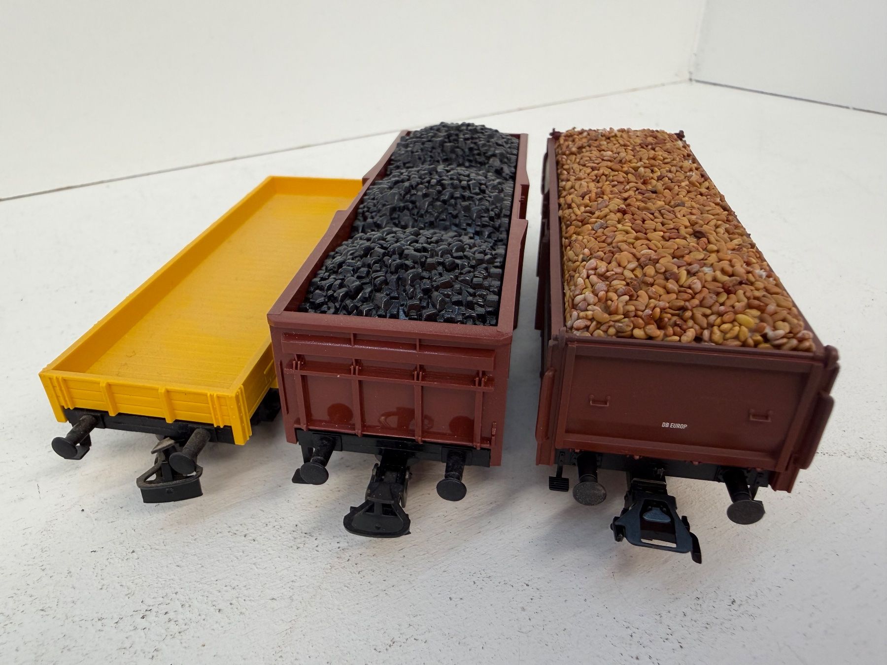 Märklin Trains électriques: Märklin 4471, 4431, 00761 Güterwagen - Set der DB – D'occasion à Büsserach par ModellbahnDepot 4