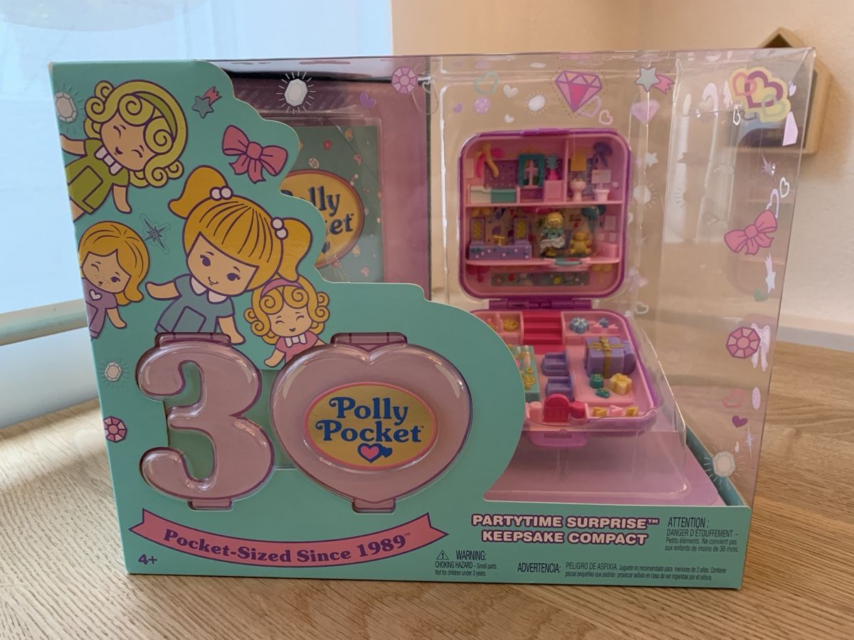Polly Pocket Giocattoli: Polly Pocket Partytime Surprise Keepsake Compact, Neu! – Nuovo e nell'imballaggio originale da Frauenfeld venduto da Pippilotta1234