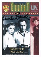 Lauren Bacall 1924-2014 Autogramm CINEMA Karte 10x15cm
