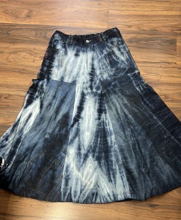 Cofur Rock Grösse XS (36),Batik Denim Maxilänge