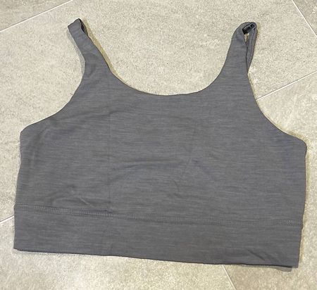 Nike Yoga Sport BH Grösse L hellgrau