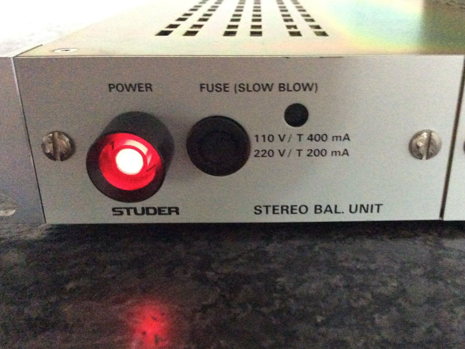 Appareils à bandes: STUDER BALANCED UNIT RACK (OHNE BOARDS) – D'occasion à Rheinfelden par Stuvox