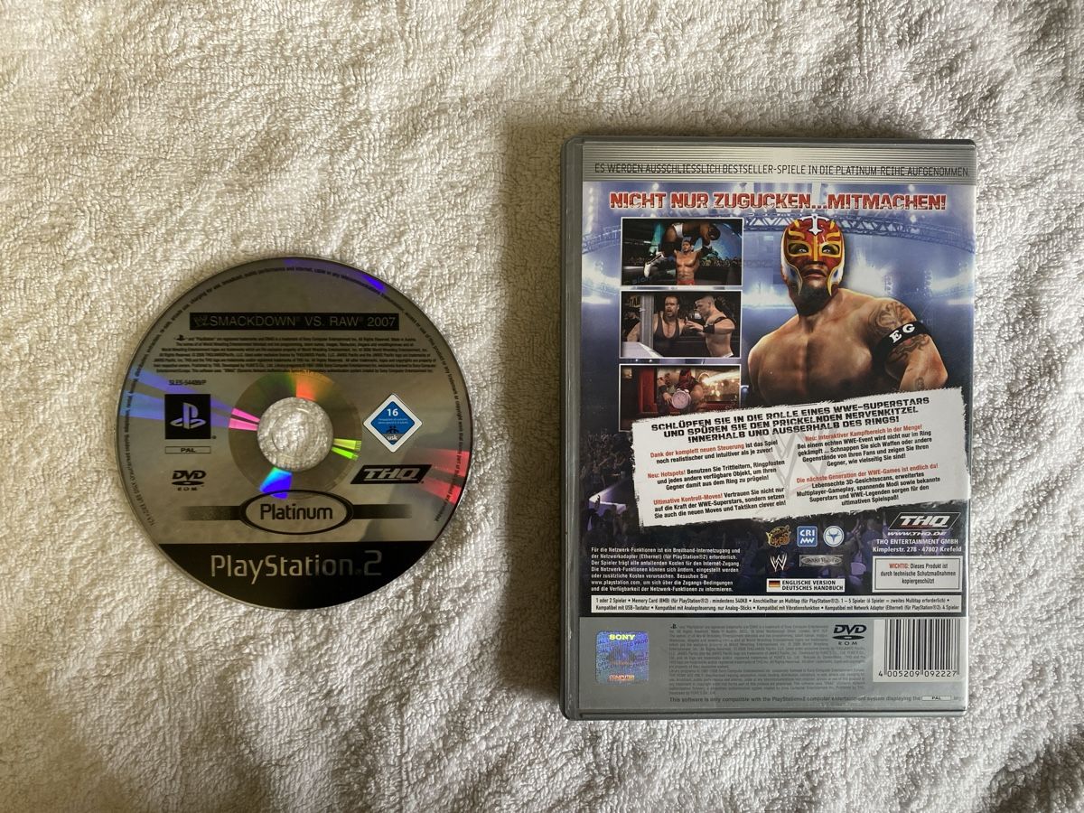 WWE Giochi: WWE Smackdown vs. RAW 2007 PS2 – Usato da Reichenbach i. K. venduto da Daniel840 1