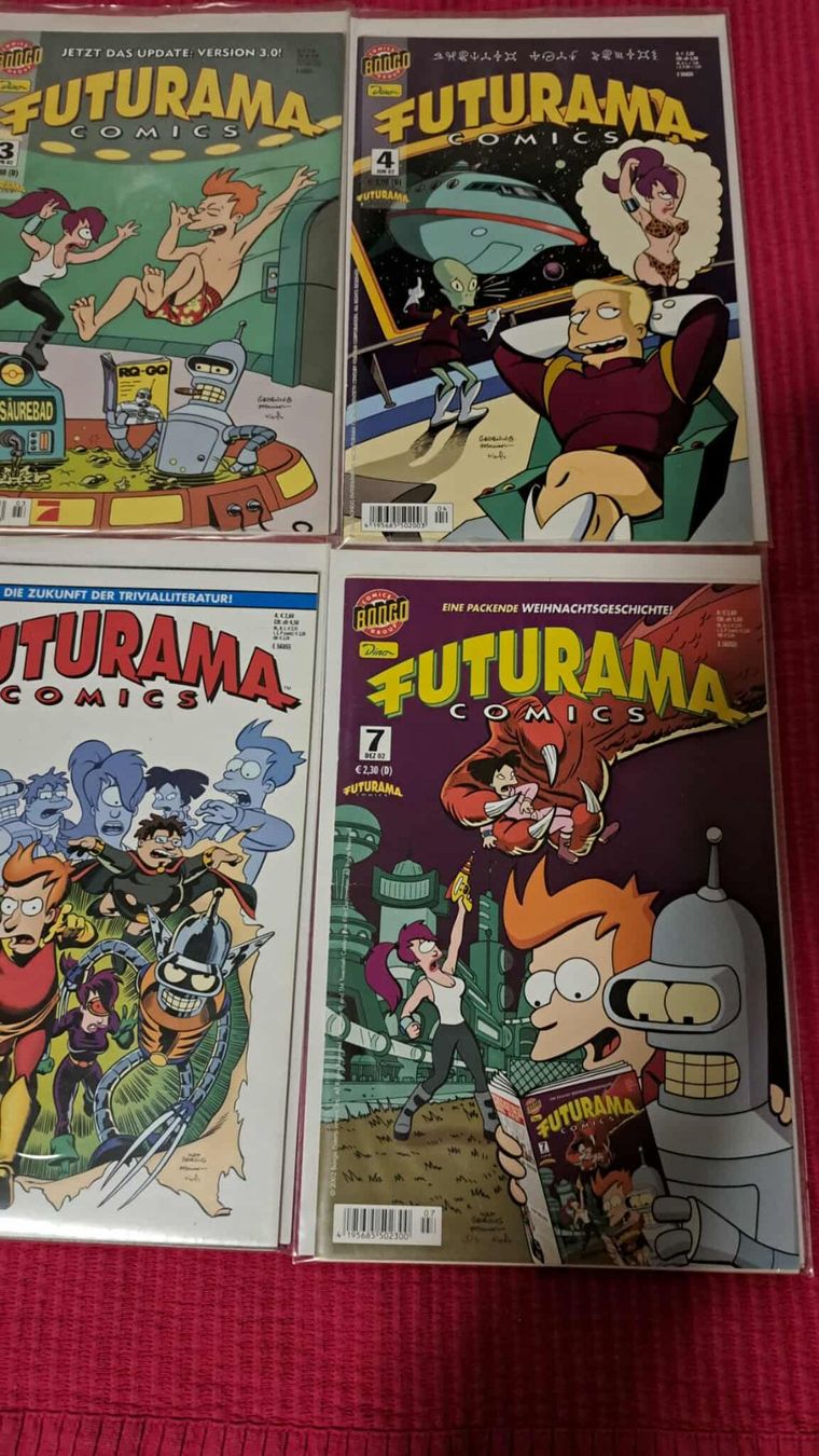 Comics: Seltene Futurama Comics – Neu und originalverpackt aus Waltenschwil von Catlady 2