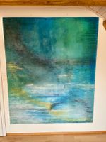 Grosses abstraktes Originalbild auf Holz – 150 × 180 cm