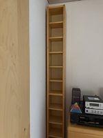 Holz-CD-Regal