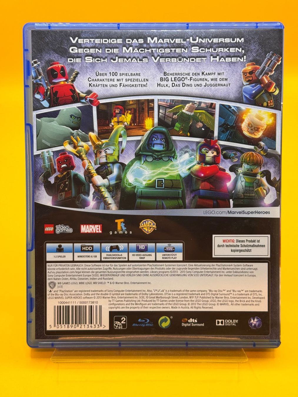 Sony Giochi: LEGO Marvel Super Heroes PS4 – Usato da Oberwil b. Zug venduto da silver2024 1