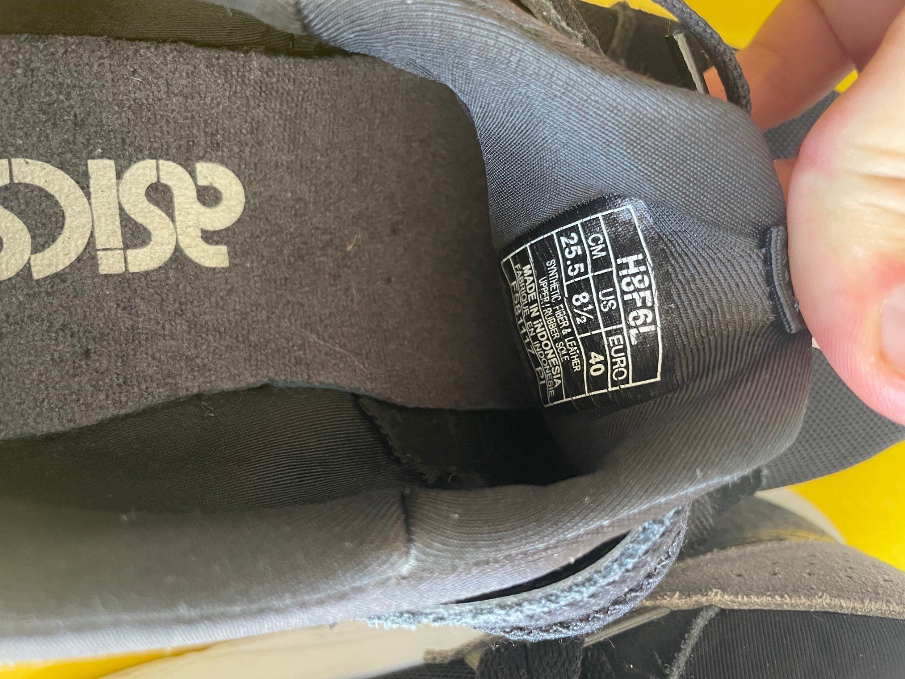 Scarpe da uomo: Sneakers Ascis Femme – Usato da Martigny venduto da ritonlgazon 4