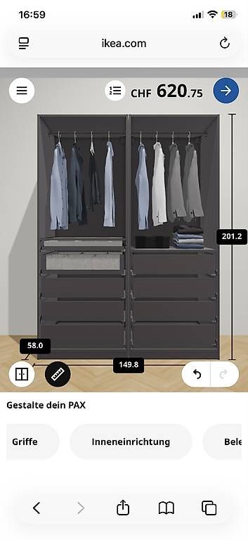 Ikea Armadi: IKEA PAX Schrank – Usato da Feusisberg venduto da Kut_2ncc 3