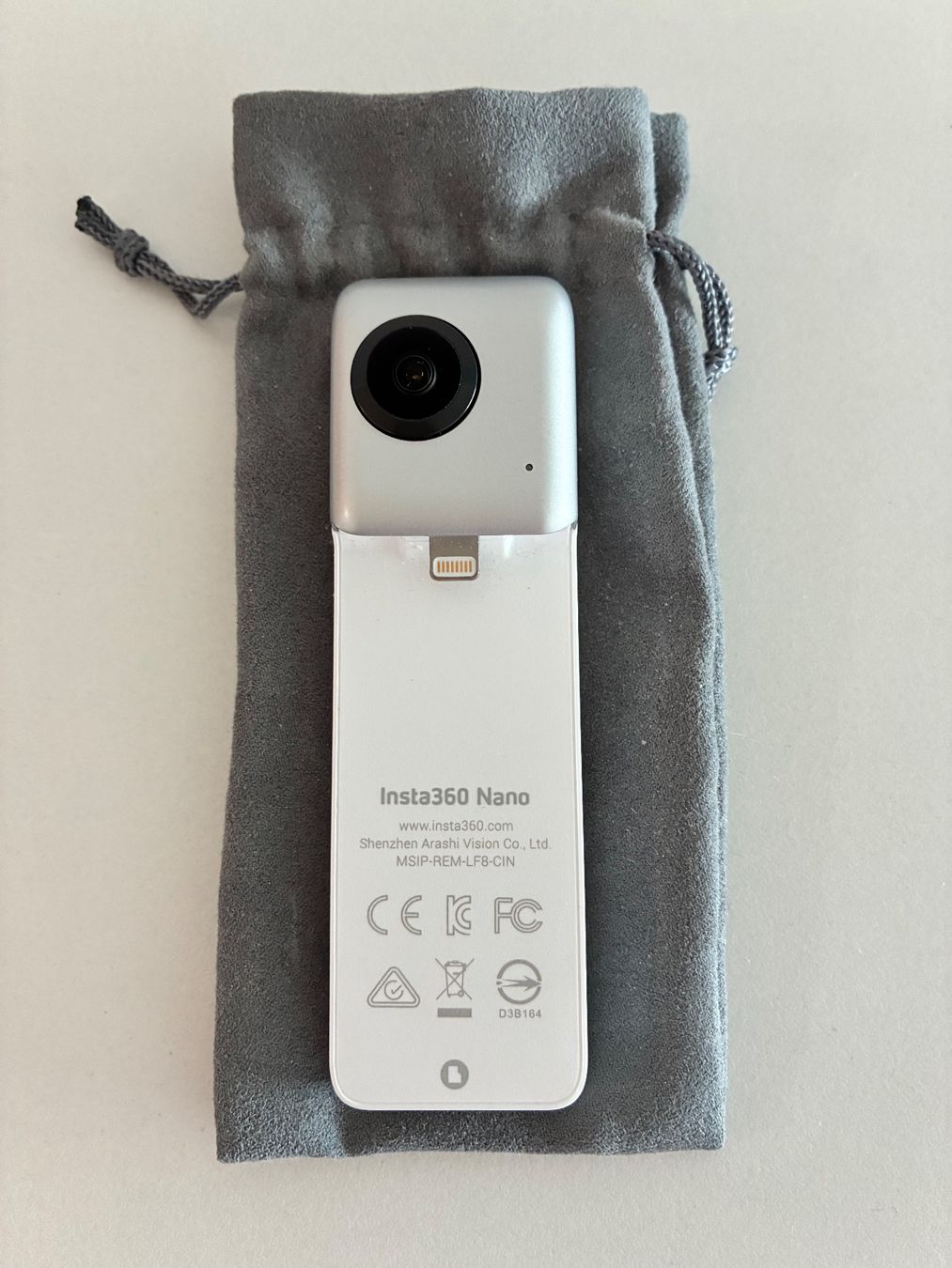 Fotocamera: Insta360 Nano - Panoramakamera - 360 Grad – Usato da Küsnacht ZH venduto da Abgeeko