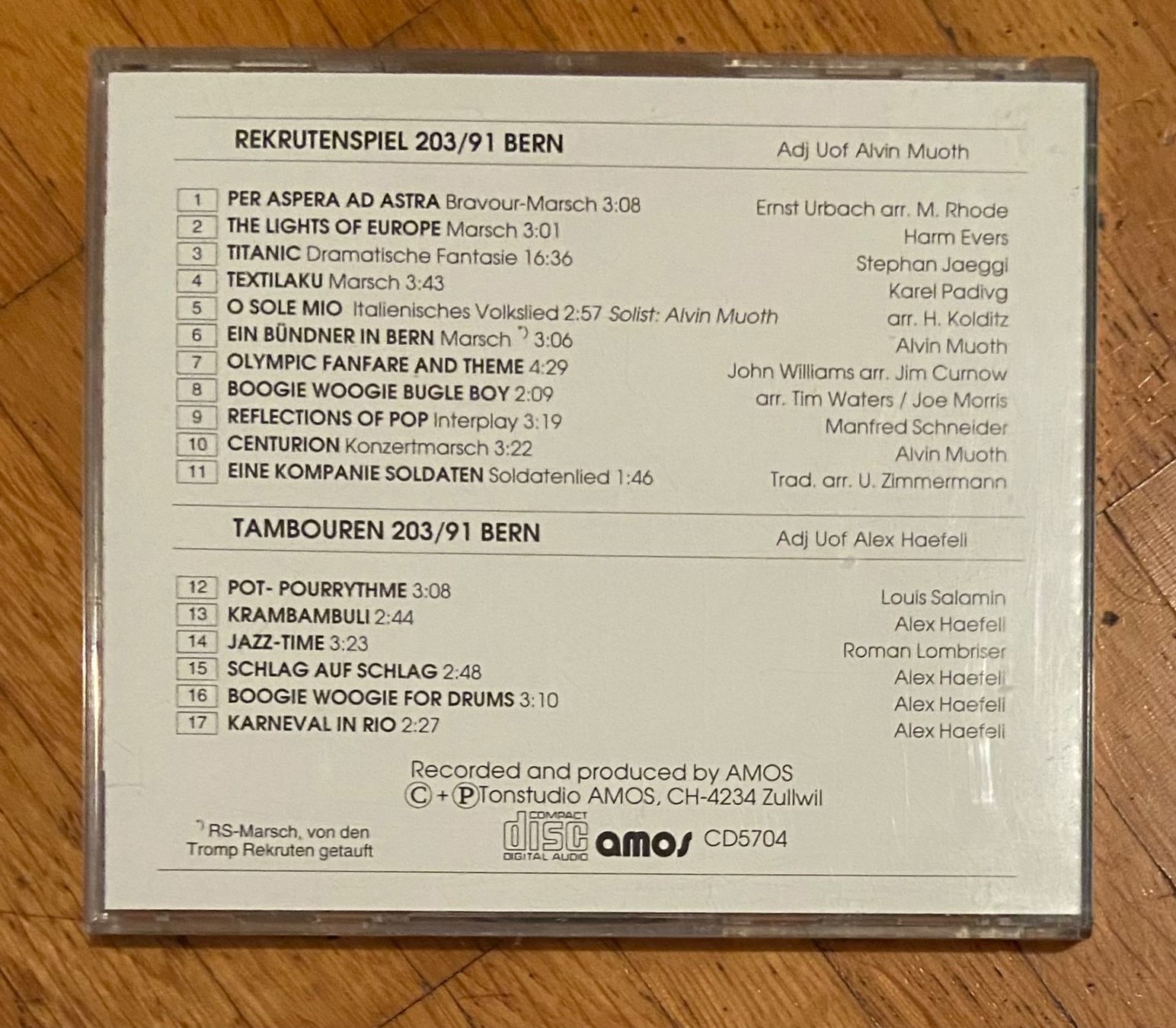 CDs: CD TITANIC – STEPHAN JAEGGI – D'occasion à Luzern par Lycka 1