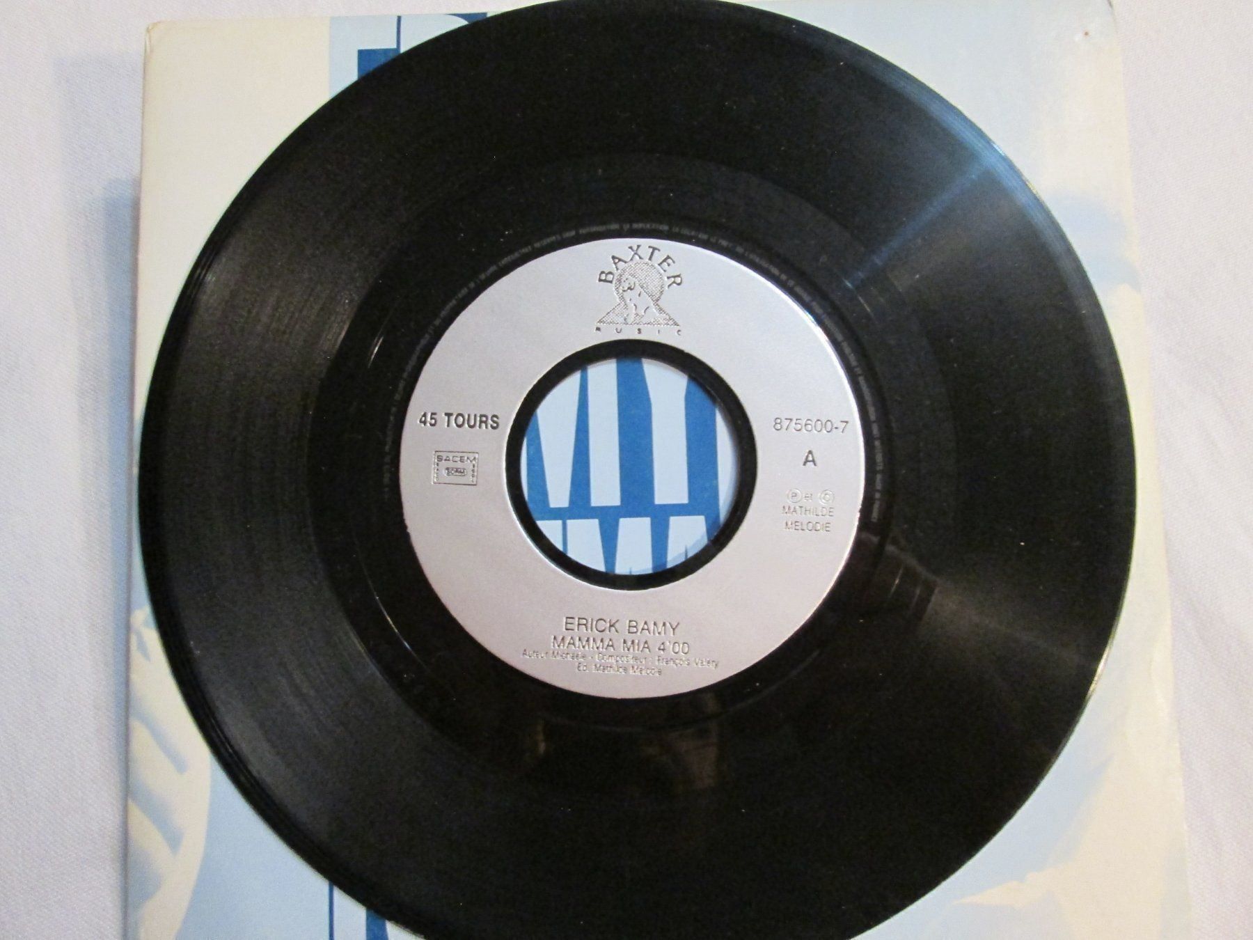 Schallplatten: Erick Bamy - Mamma Mia - 45T Vinyl – Gebraucht aus la Chaux-de-Fonds von Lampe 1