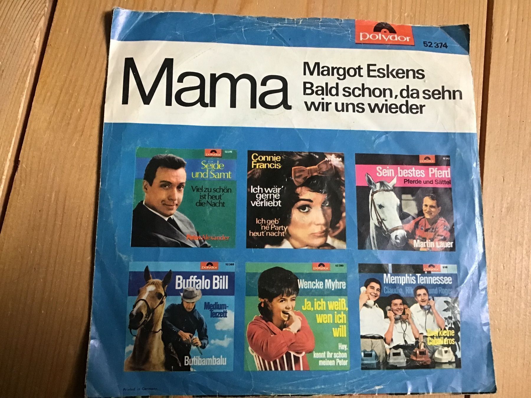 Dischi in vinile: single, Margot Eskens, mama – Usato da liestal venduto da makai05 1