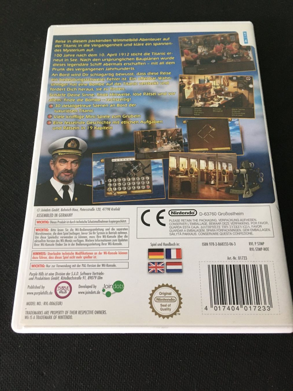 Nintendo Spiele: Titanic Mystery - Nintendo Wii Game – Gebraucht aus St.Gallen von Punktchen01 1