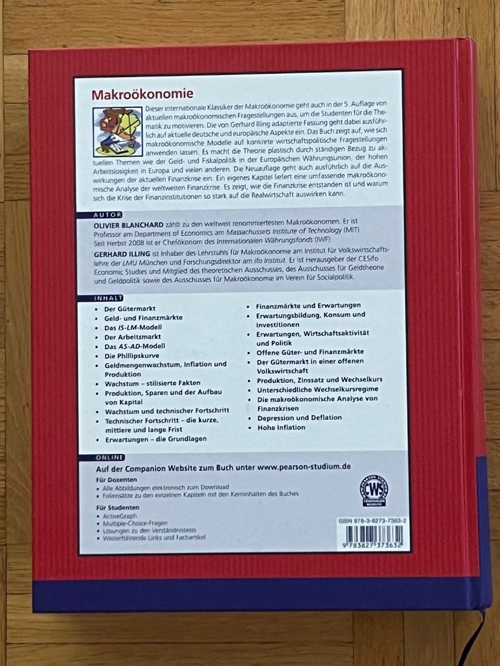 Libri: Makroöknomie, 5. Auflage, Blanchard, Illing – Usato da Romanshorn venduto da luxcollect 1