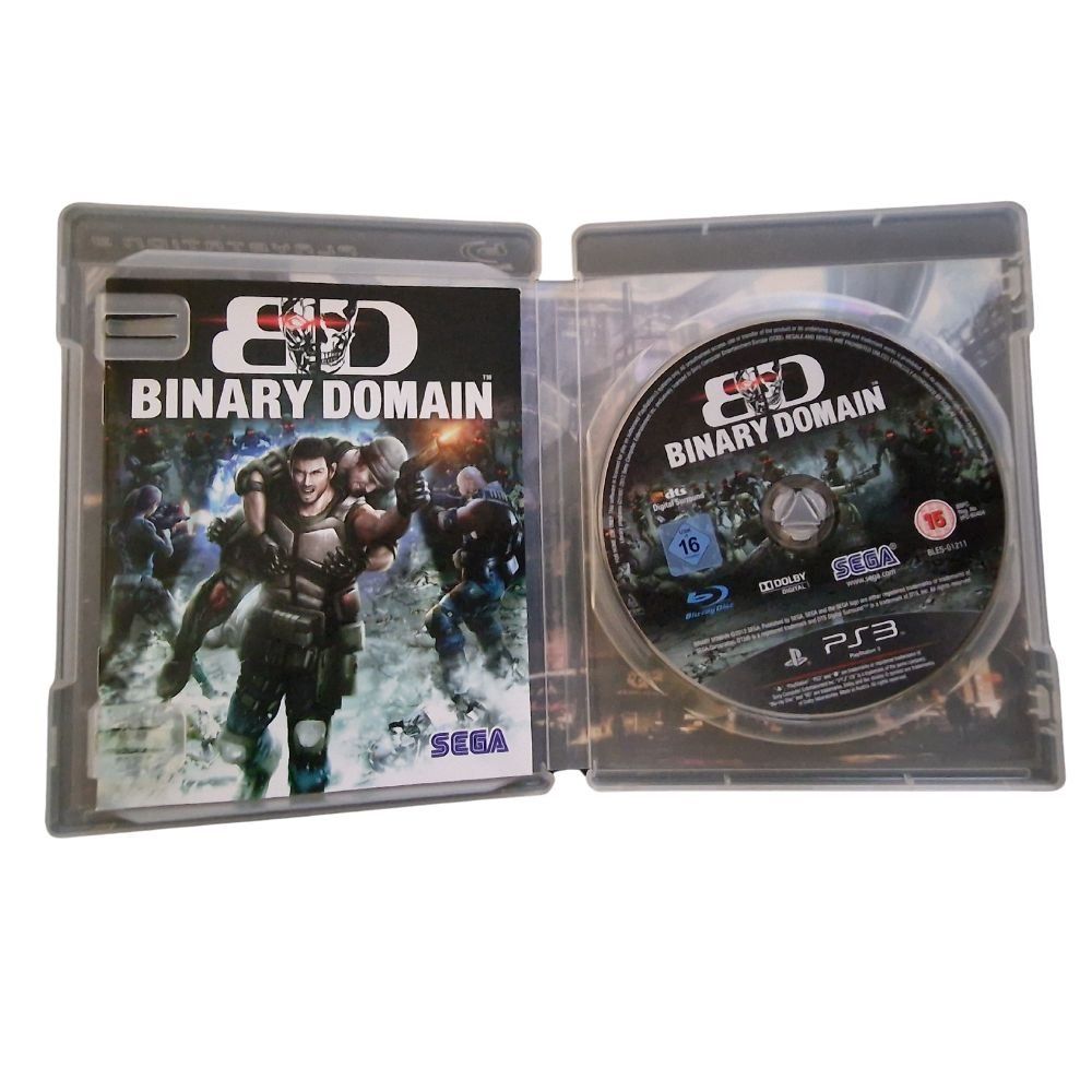 Jeux: Binary Domain PS3 Complete in Box CIB - Sci-Fi Action Shoote – D'occasion à Genève par Cardtreasure 1