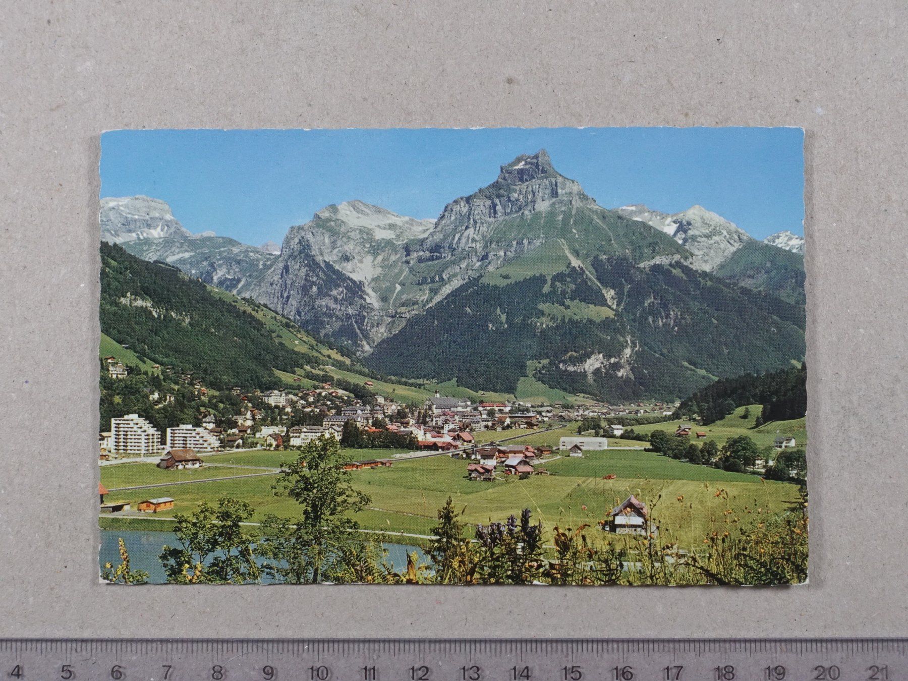 Ansichtskarten: Engelberg, Hahnen, 1974 – Gebraucht aus Lenzburg von fh1