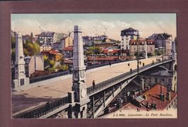 LAUSANNE - Pont Bessières - 1919