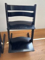 Stokke Tripp Trapp Kinderstuhl, Schwarz, Top!