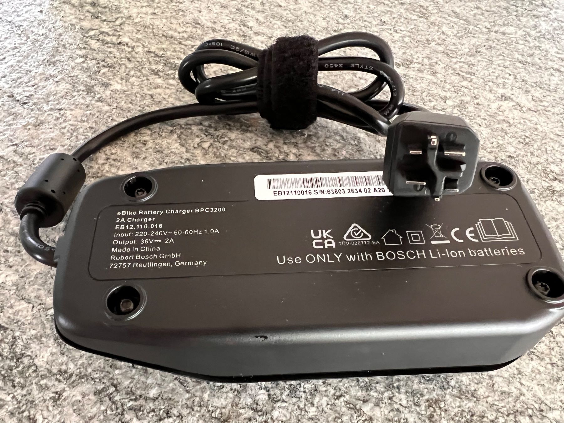 Bosch Caricabatterie: Bosch 2A Charger e-bike The smart system – Nuovo e nell'imballaggio originale da Solothurn venduto da Rocky-59 2