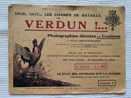 Portfolio Les Champs de Bataille Verdun 1916-1917
