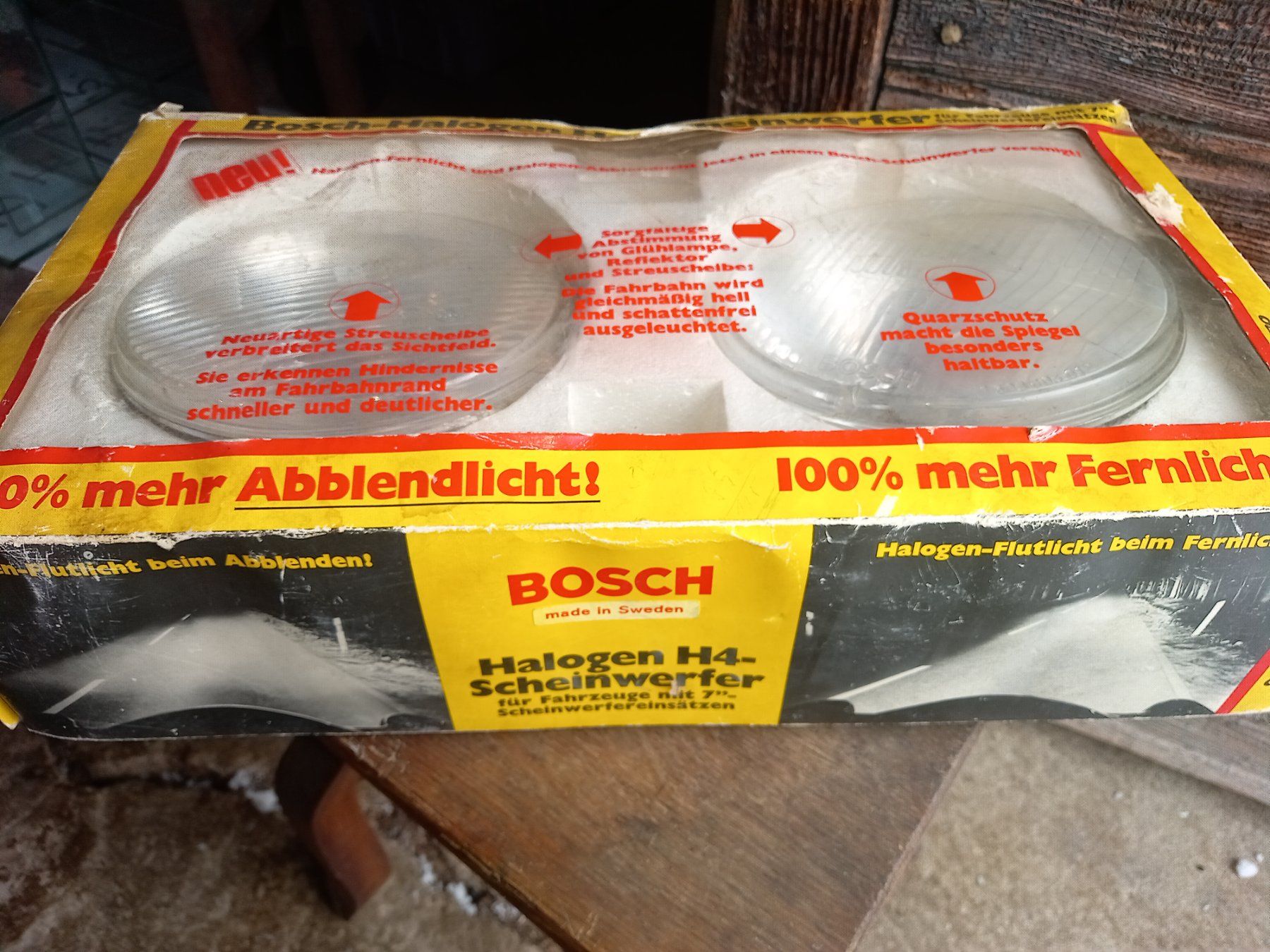 Bosch Phares: Phares des année 1970 – Neuf avec emballage d'origine à Noiraigue par pel_ny7d 1
