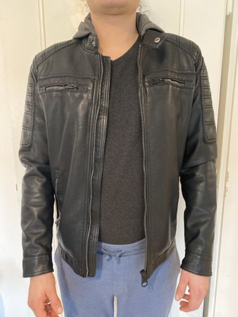 Kunstlederjacke