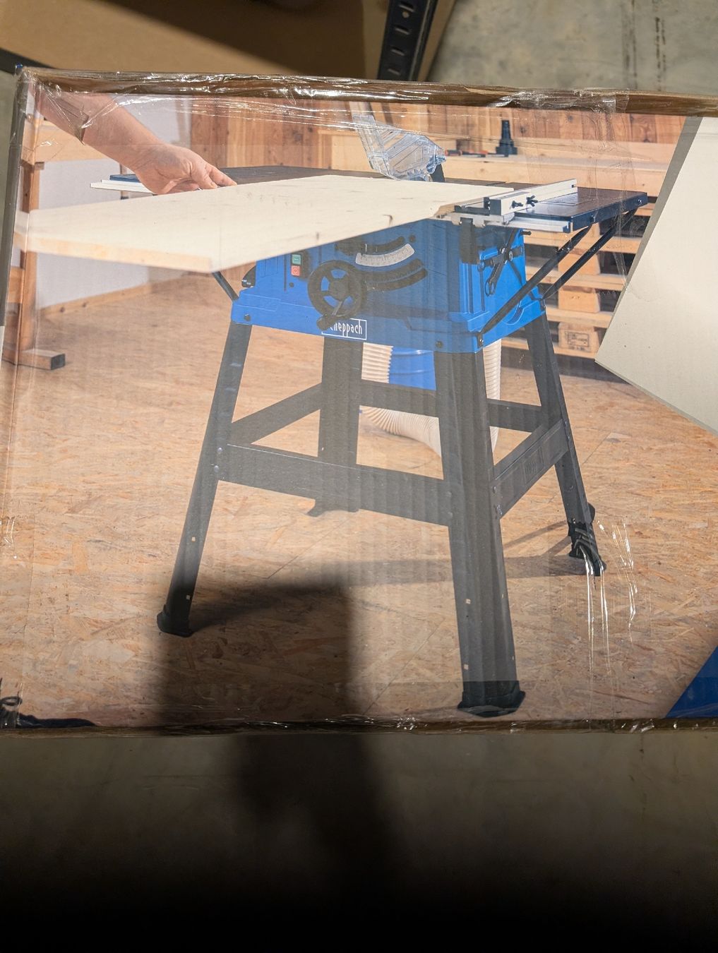 Scheppach Alle Maschinen: Neu Scheppach Tischkreissäge – Neu und originalverpackt aus Beringen von Horsts_Garage 2