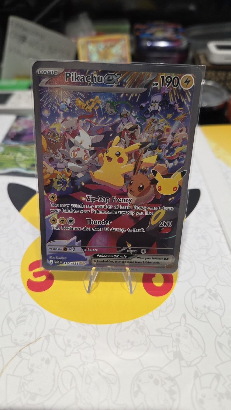 Pokémon Sammelbilder & Trading cards: pikachu  ex 150/128 – Neu (gemäss Beschreibung) aus Cadenazzo von spa_z96b