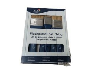 Pennelli: DECO CRAFT Flachpinsel-Set 7tlg. – Nuovo (secondo la descrizione) da Luzern venduto da Restwert_Luzern 1