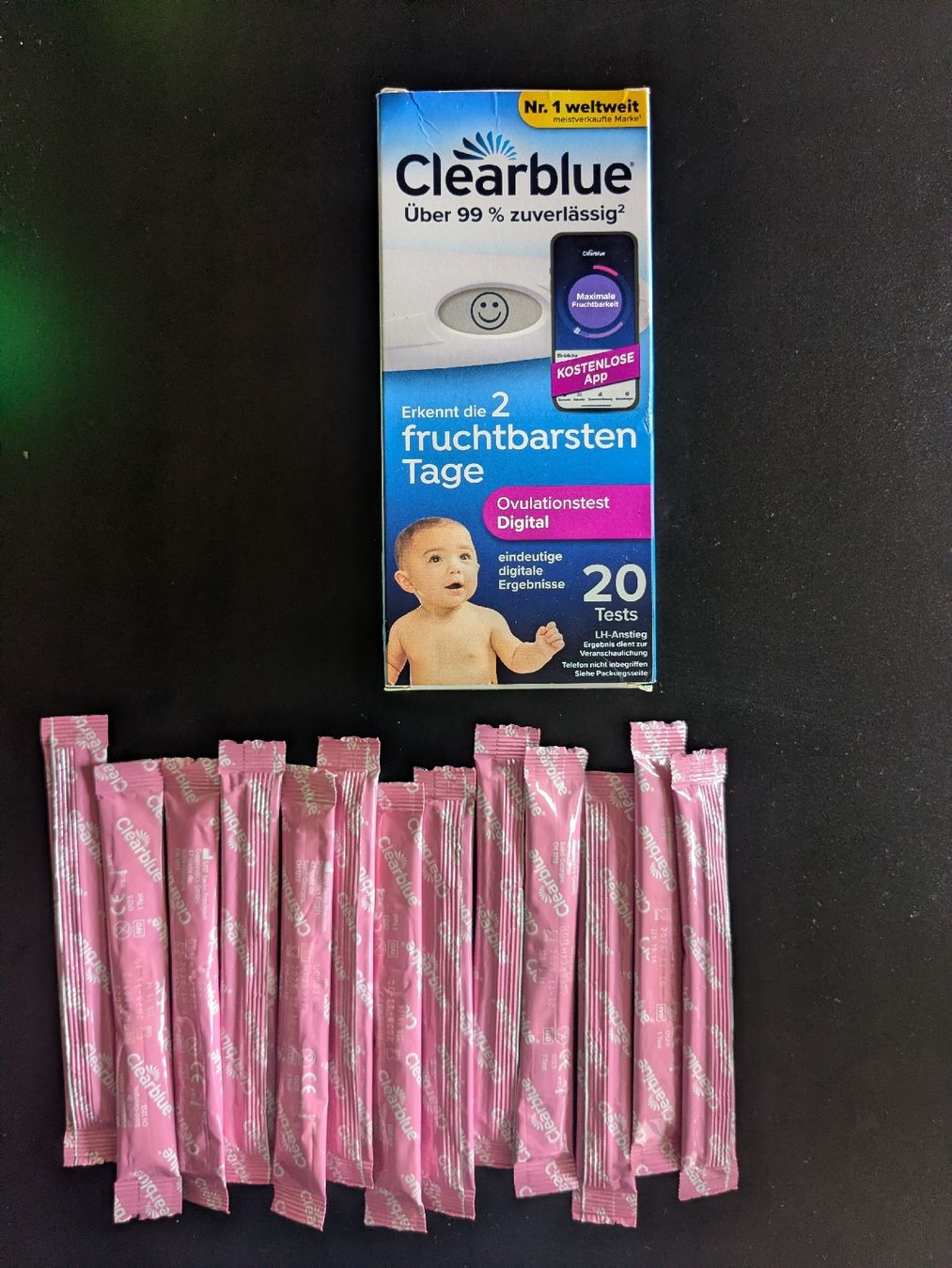 Attrezzature mediche: Clearblue Ovulationstest 13 Teststreifen – Nuovo (secondo la descrizione) da Zürich venduto da rechschr