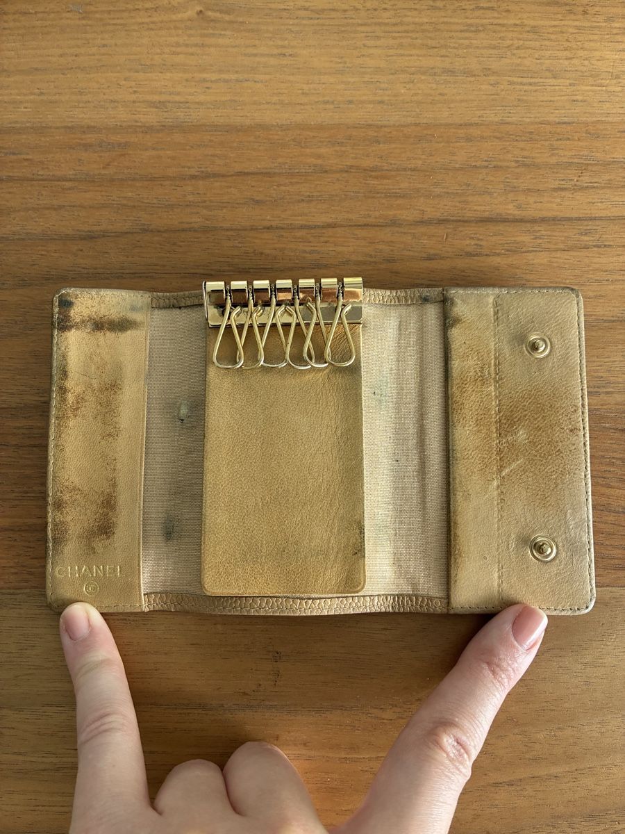 Chanel Portachiavi: Étui à clés à Chanel vintage – Usato da Lausanne venduto da Gabrie 4
