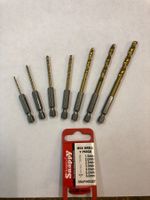 Spiralbohrer-Set Snappy mit Bit-Aufnahme 7-tlg.