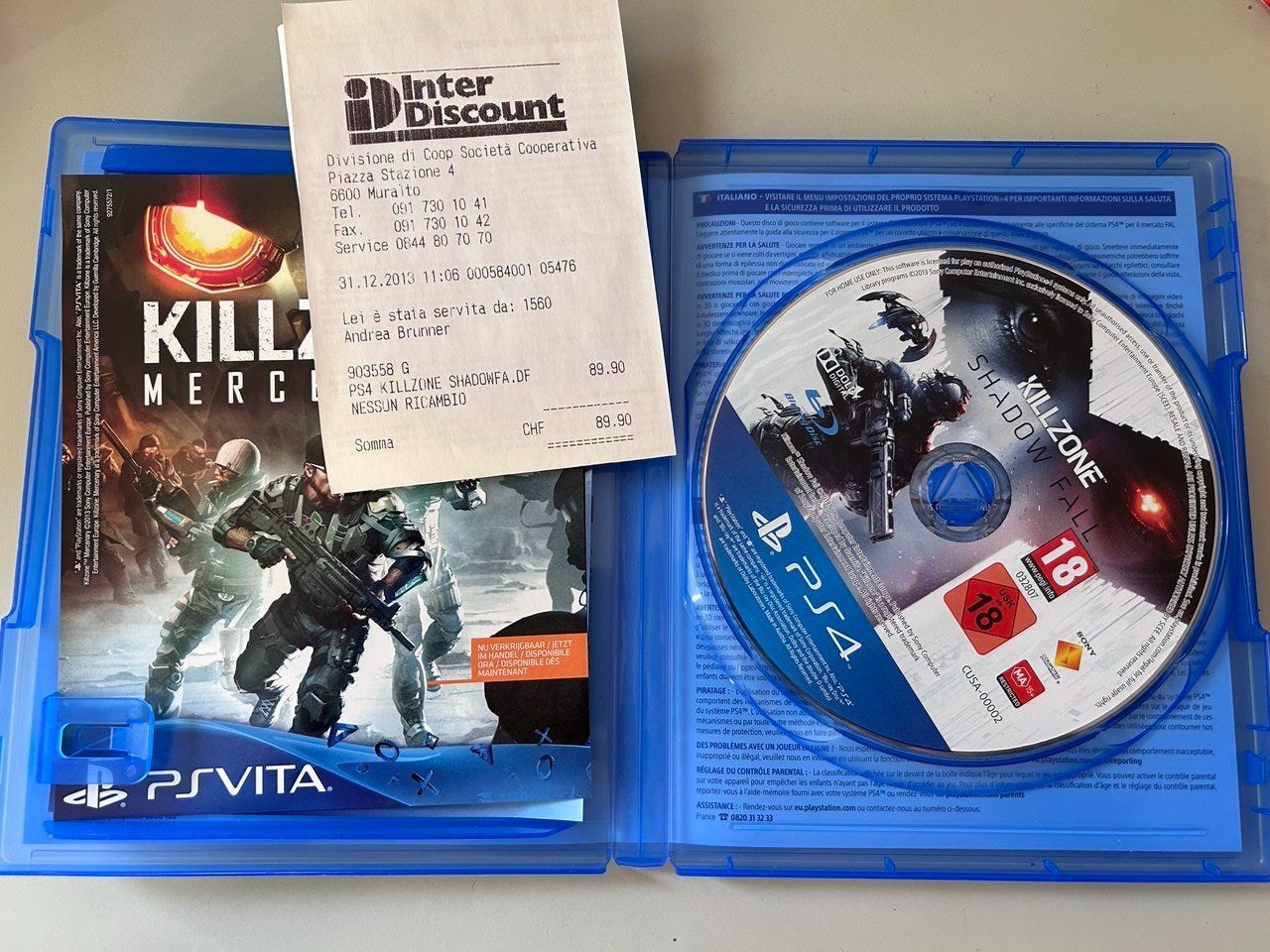 Sony Jeux: Killzone Shadow Fall  per PlayStation 4 – D'occasion à Giubiasco par LorisVale 2