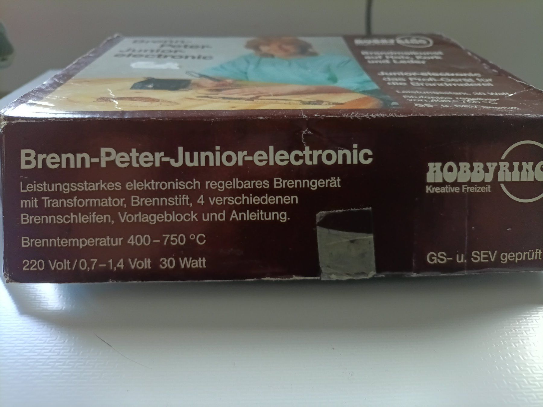 Appareils à bandes: Brandmalgerät Brenn-Peter Junior von Hobbyring – D'occasion à Abtwil SG par Tonisberg 5