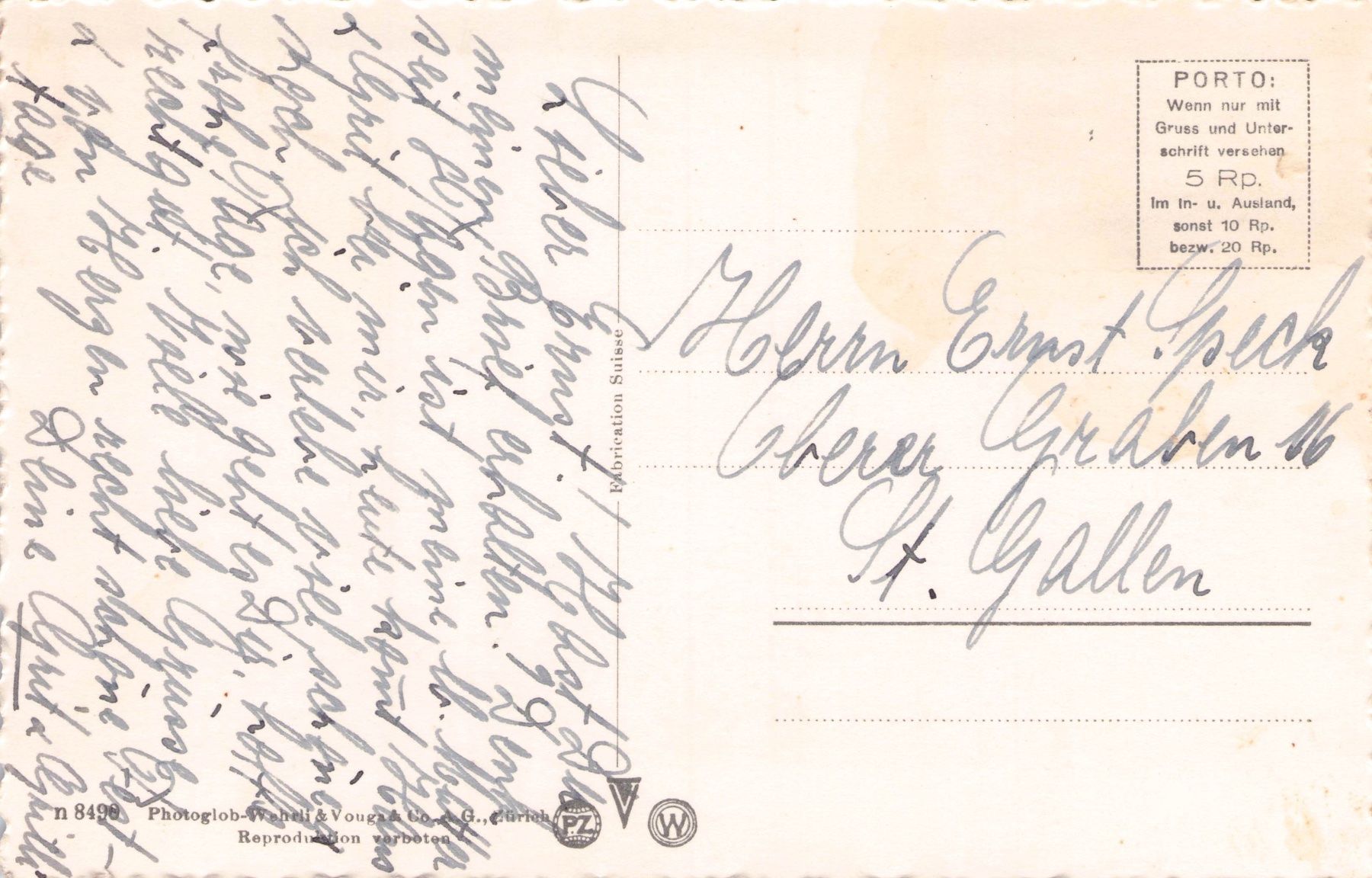 Cartoline postali: Kilchberg ZH // Dorf Zürichsee – Usato da Basel venduto da intermezzo12 1