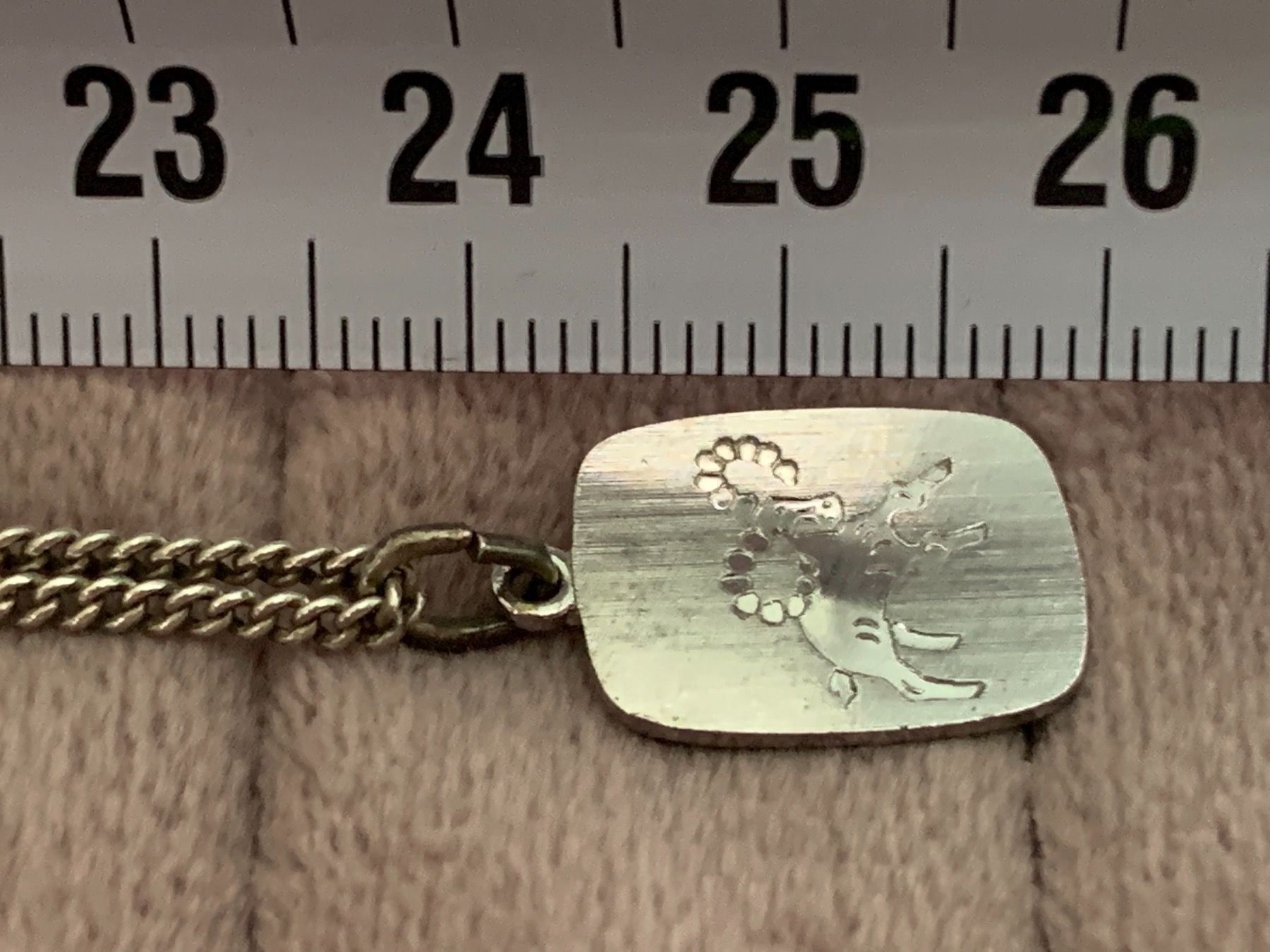 Anhänger: Silberkette+Anhänger WIDDER silber 80 – Gebraucht aus Dittingen von Bijoubelle 2