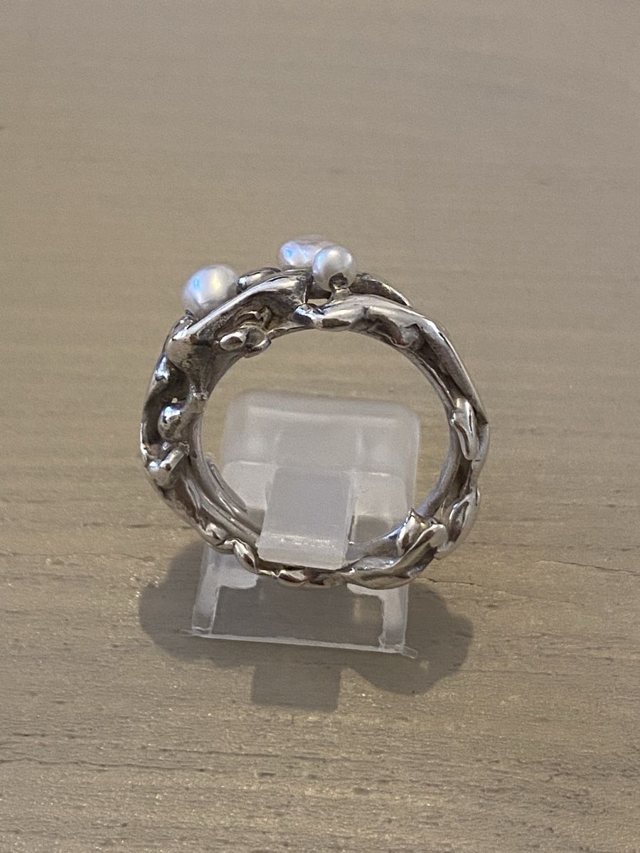 Ringe: Aussergewöhnliche Damenring Sterlingsilber  – Gebraucht aus Birr von Vintage-Liebhaber 4