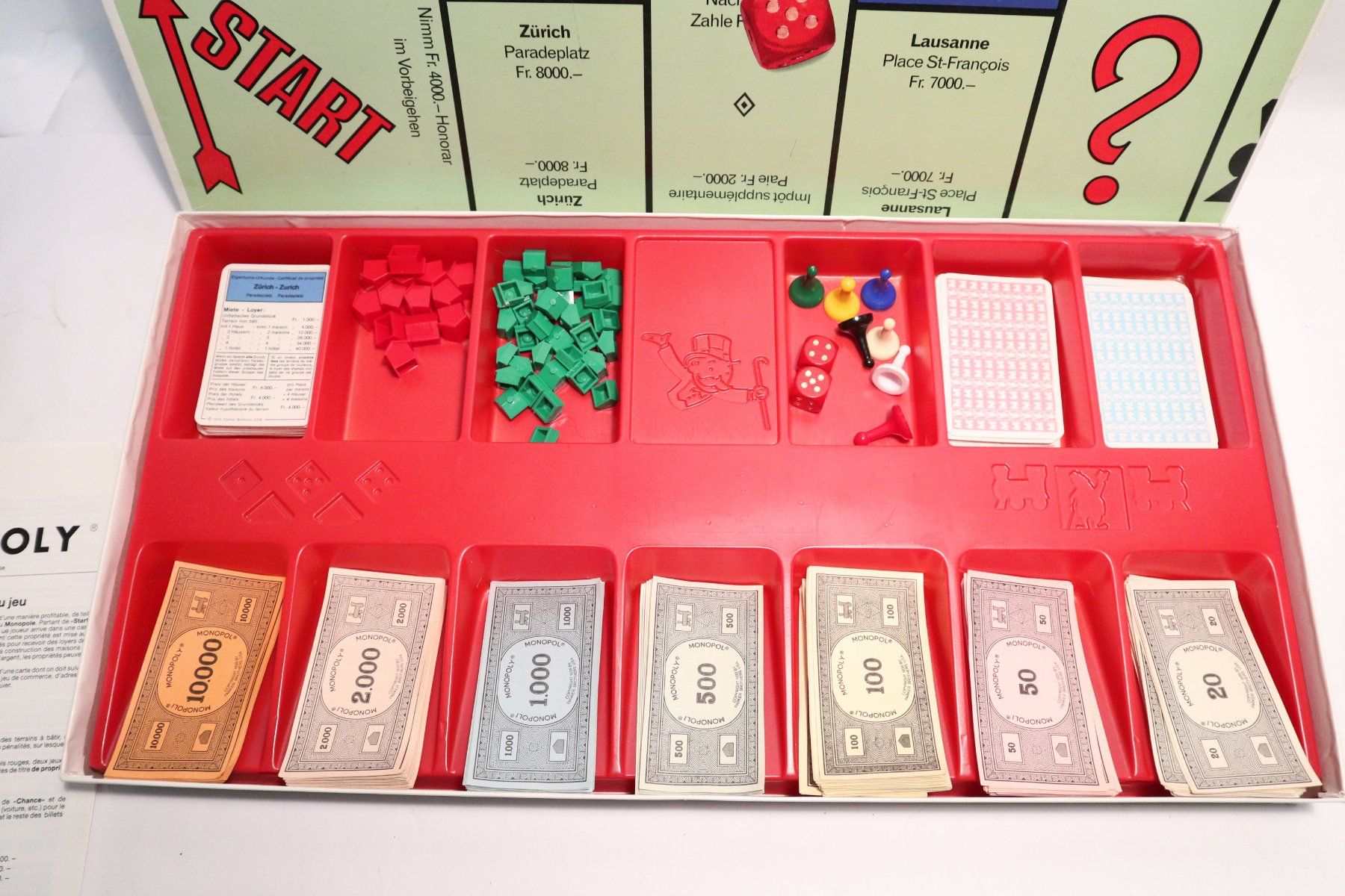 Parker Spiele: Parker Monopoly Schweizer-Version CH Komplett – Gebraucht aus Eschenbach SG von Astalavista 1