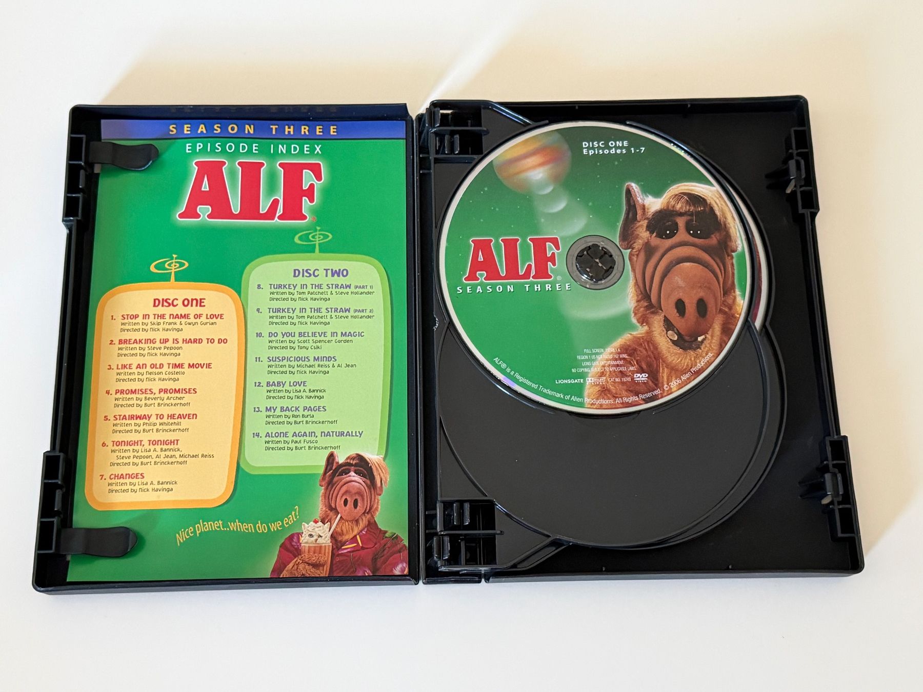 Tutti i DVDs: ALF Season 3 - 4 Disc Box Set - Code 1 Englisch – Usato da Altstätten SG venduto da sheamus 4