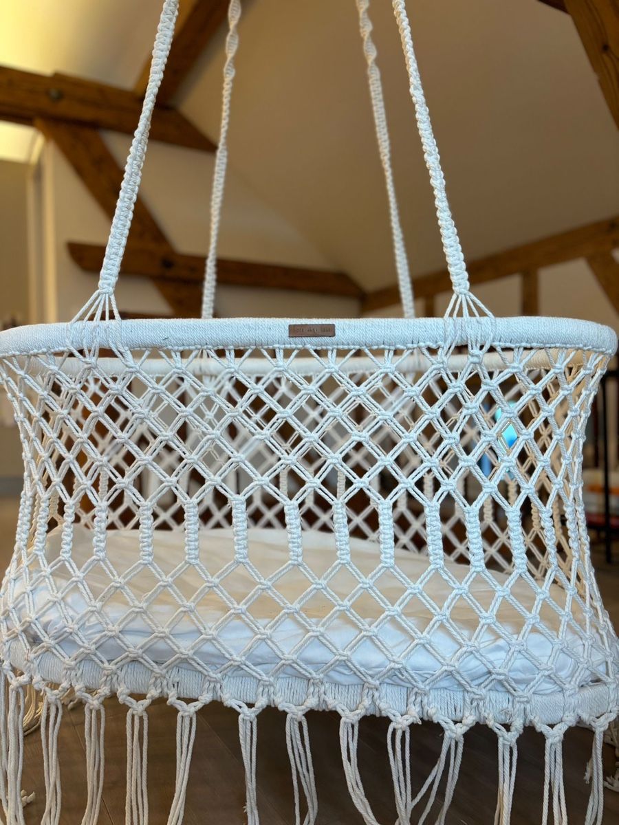 Wippen & Schaukeln: Boho Babywiege zum Aufhängen – Neu (gemäss Beschreibung) aus Horgen von adrigas 1