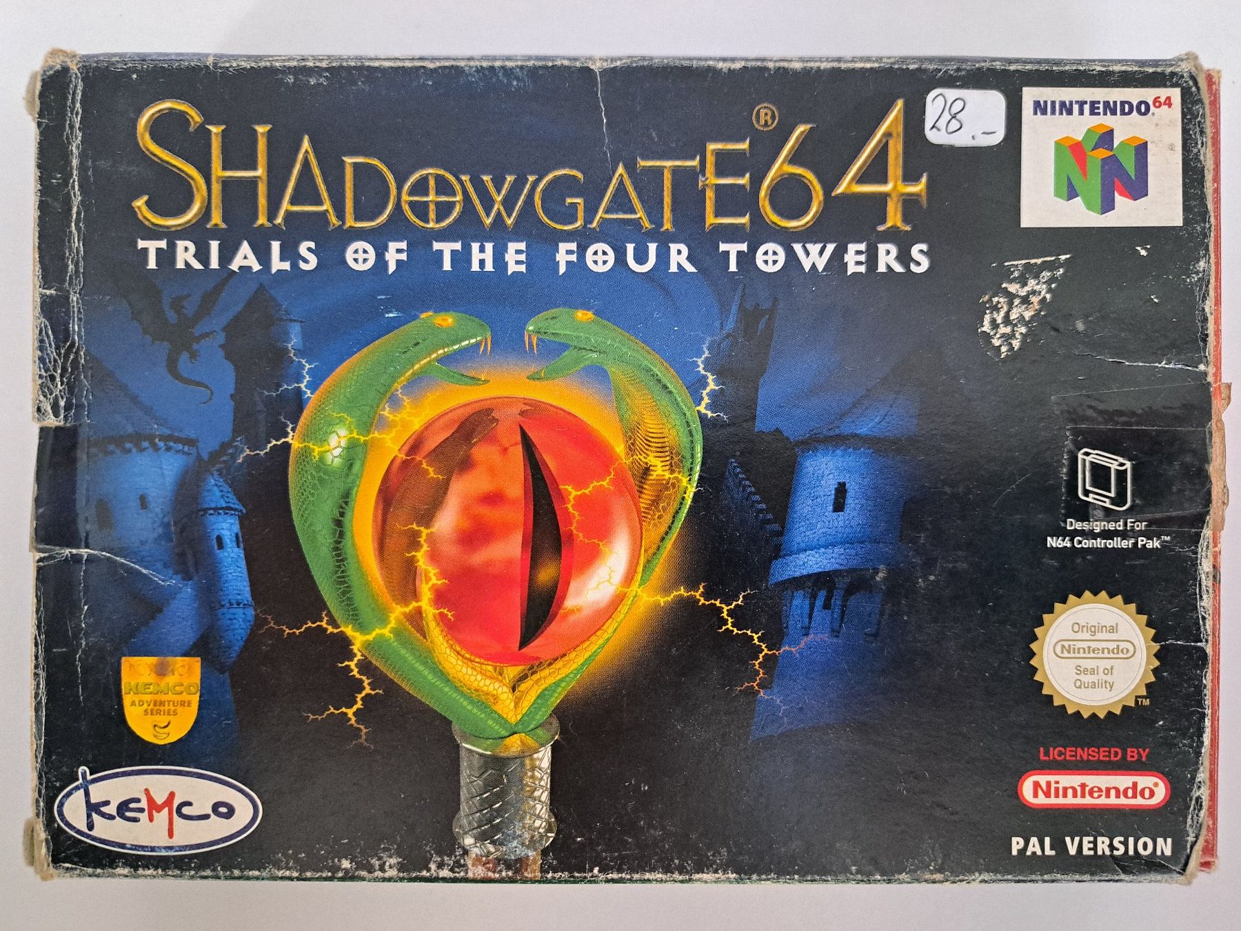 Giochi: Shadowgate 64 OVP/CIB (Nintendo 64/N64) – Usato da Balgach venduto da Wasnwasn