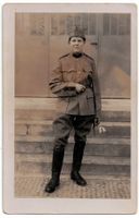 Junger Soldat, Photokarte um 1920