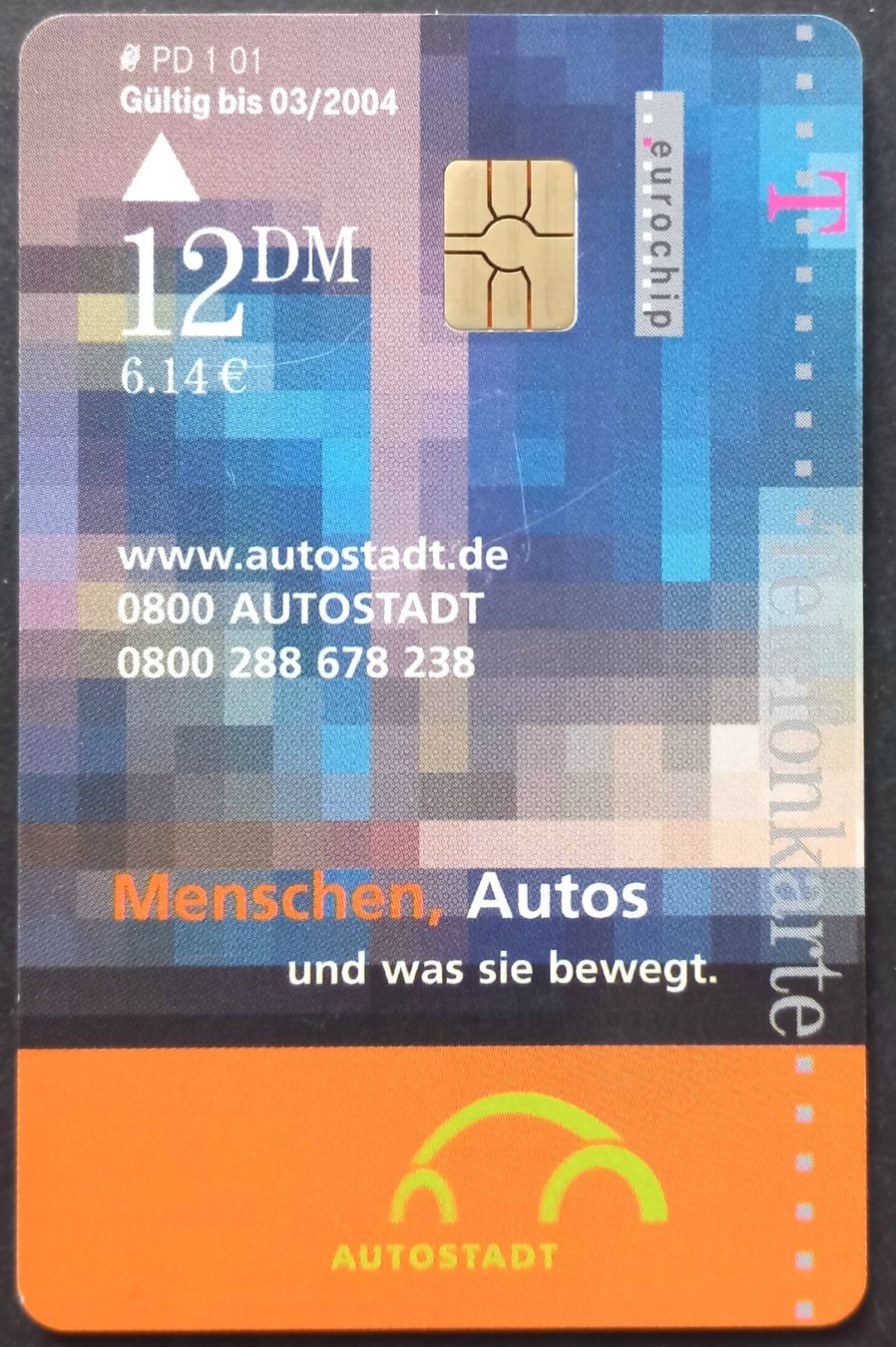 Telefon- & Taxkarten: Taxcard - Autostadt - D – Gebraucht aus Niederuzwil von lubimaja 1