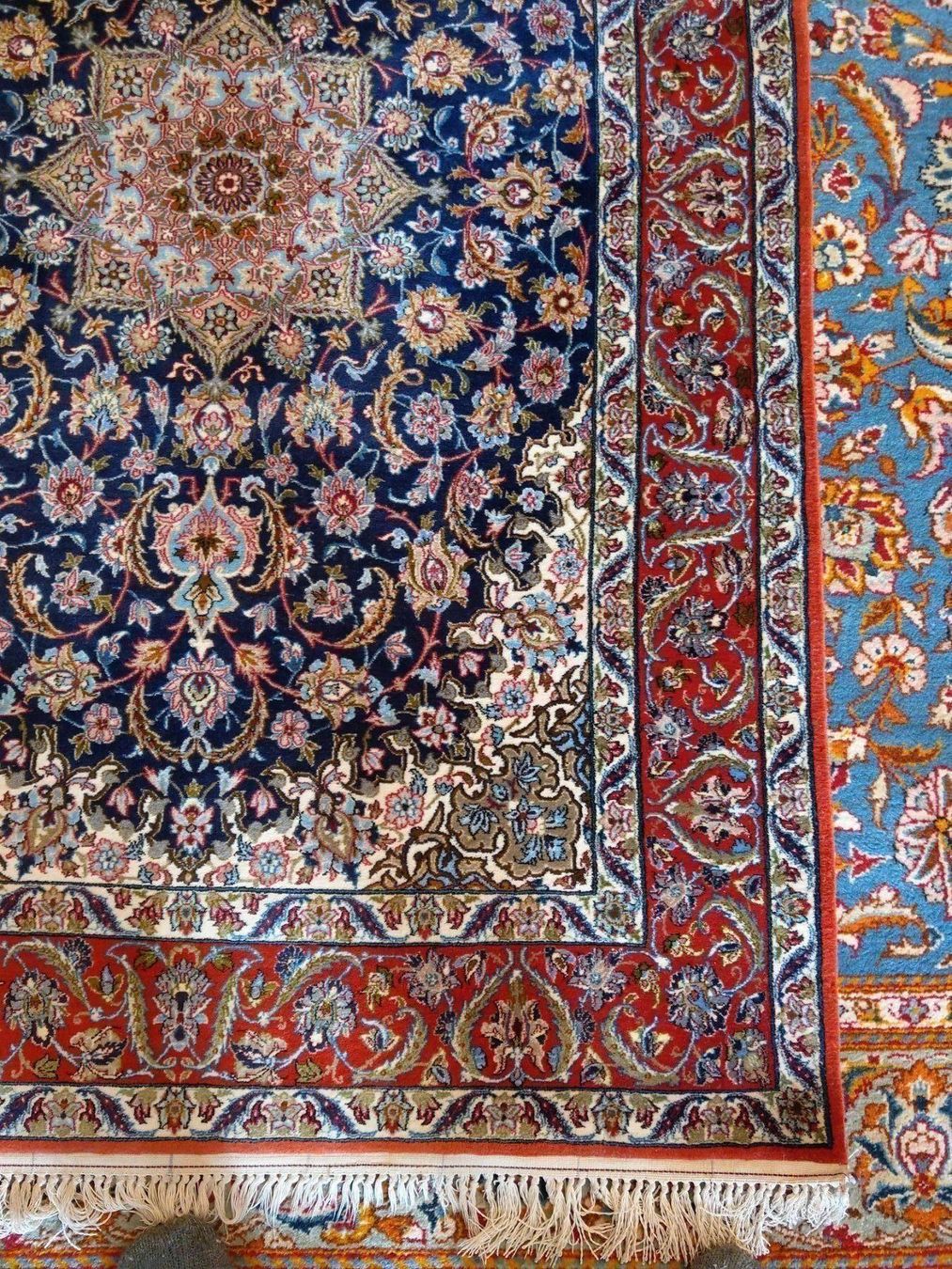 Tappeti: Orientteppich Isfahan Korkwolle auf Seide – Nuovo (secondo la descrizione) da Horgen venduto da ilanist 3