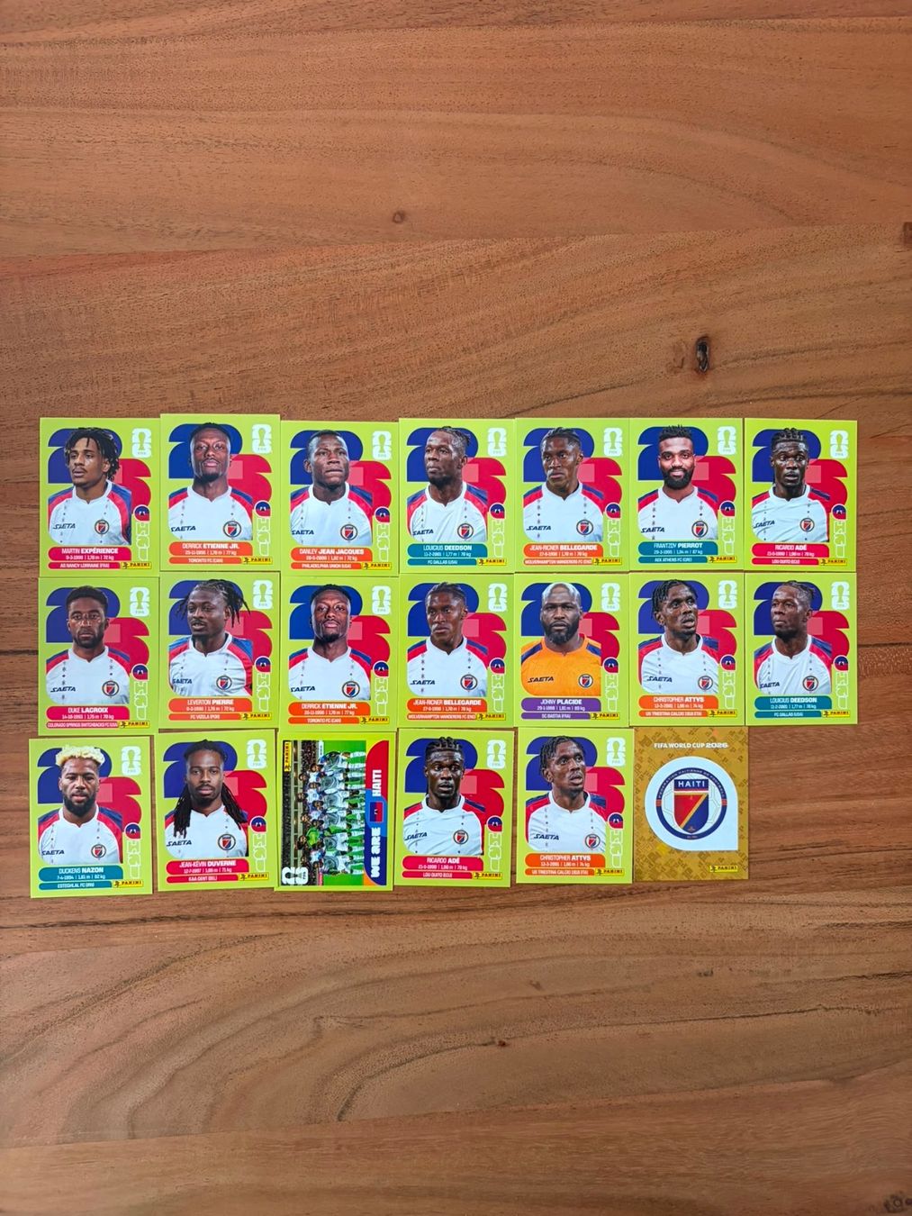 Panini Sammelbilder & Trading cards: Panini Haiti HAI 2026 – Gebraucht aus Solothurn von rah_g92d