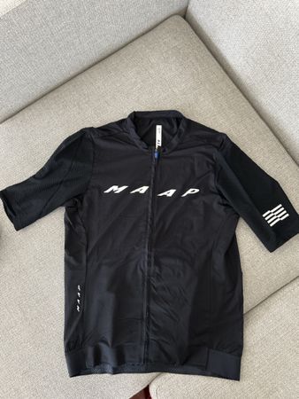 MAAP Maillot cyclisme homme noir taille L neuf