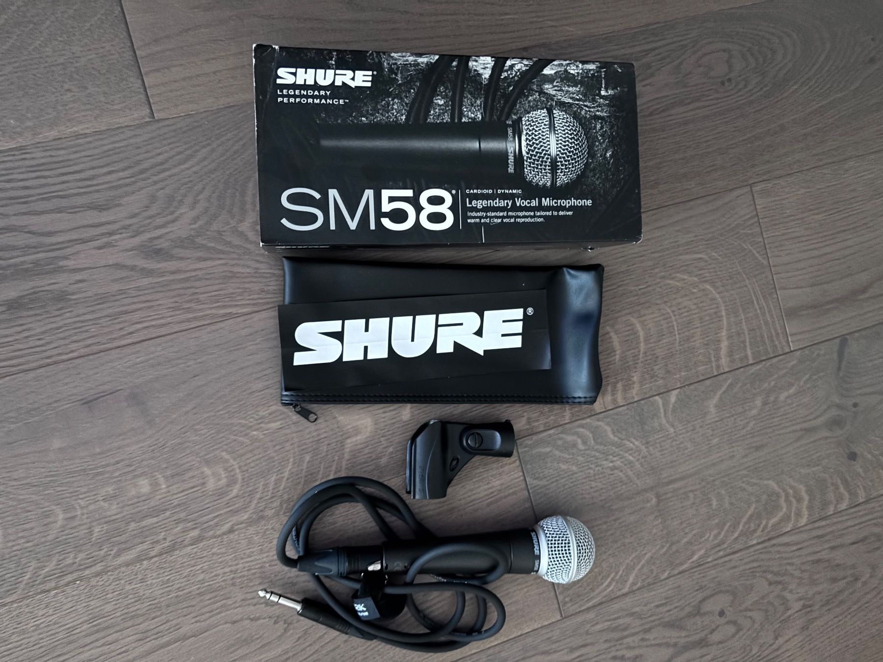 Shure Microfoni: SHURE SM58 Mikrofon mit Kabel neuwertig – Usato da Zürich venduto da Planetmax 2