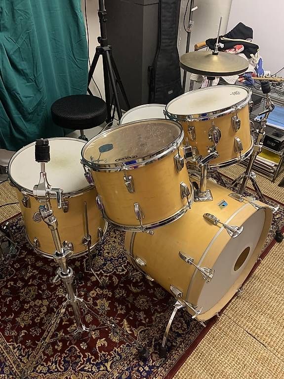 Ludwig Strumenti musicali: Vintage Ludwig Drumset – Usato da riehen venduto da Gilles98 1